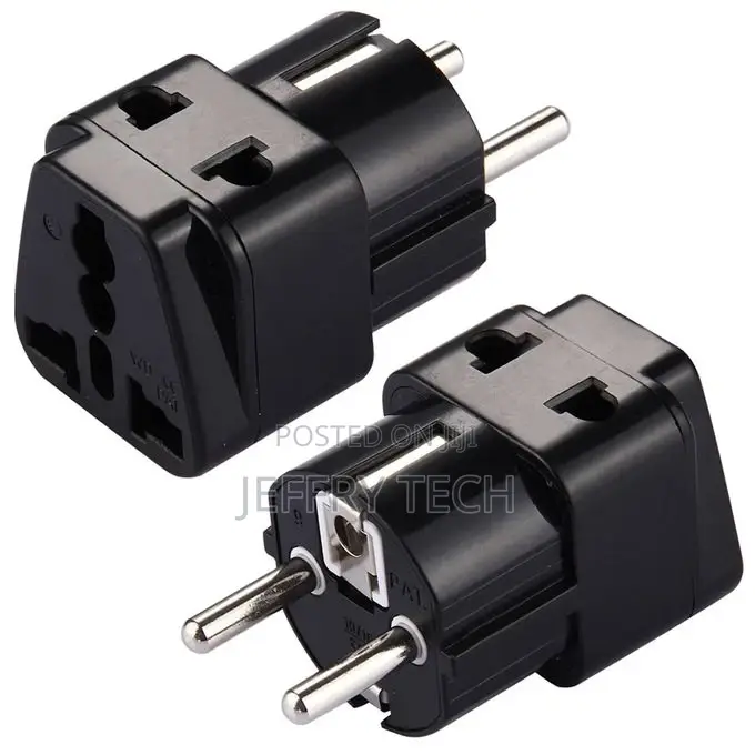 WD-9 Portable Universal Plug to (French / German) EU Plug Ad