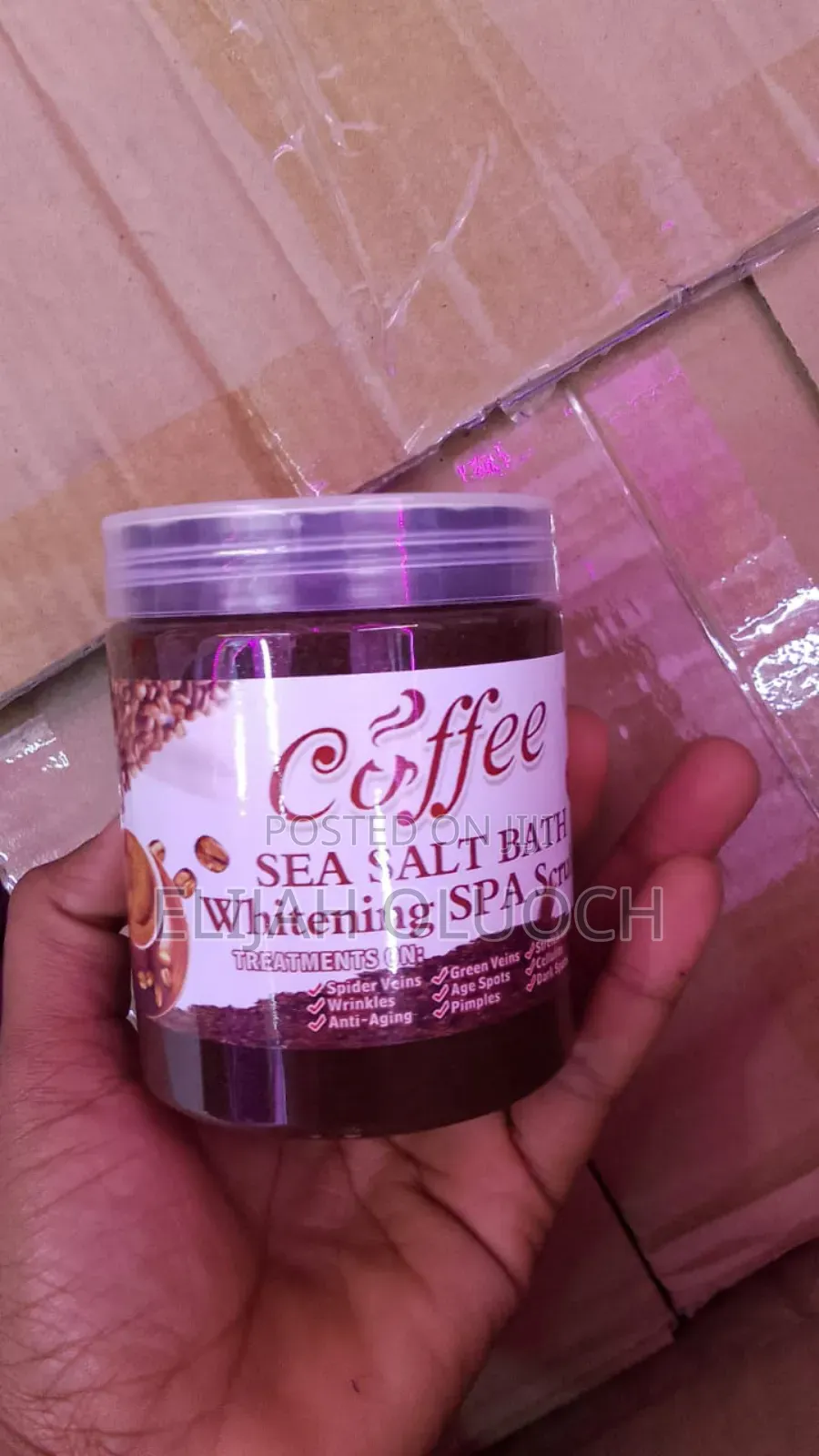 Coffee Sea Salt Bath Scrub
