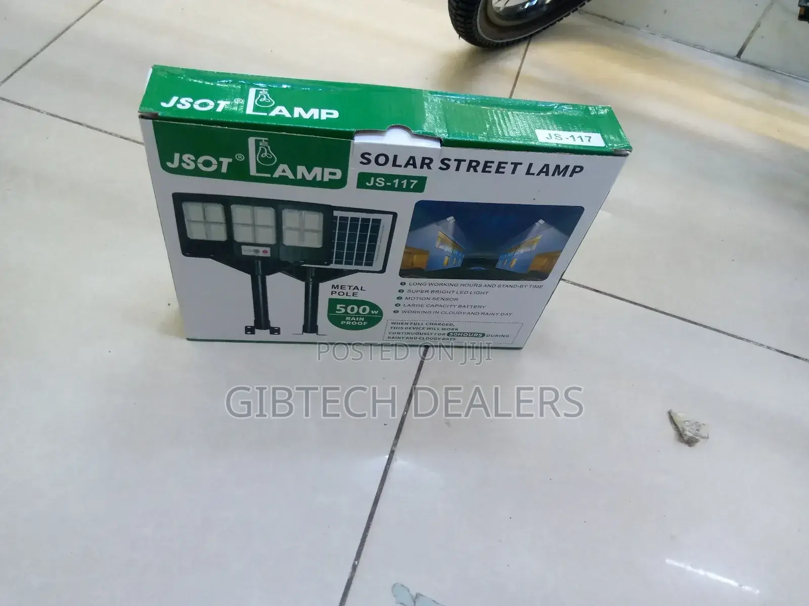 500 Watts Jsot Solar Street Lamp JSS-117