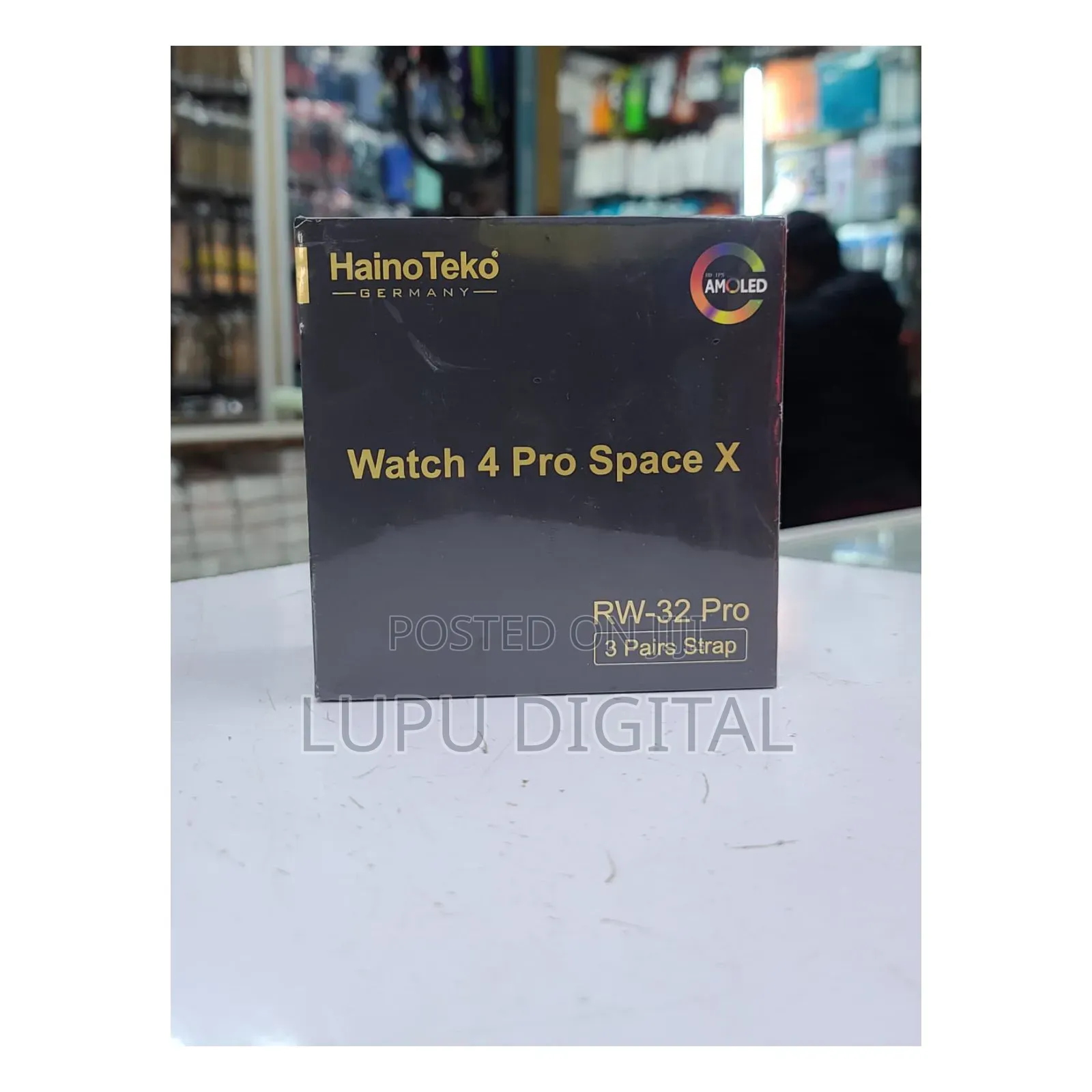 Hainoteko Watch 4 Pro Space X