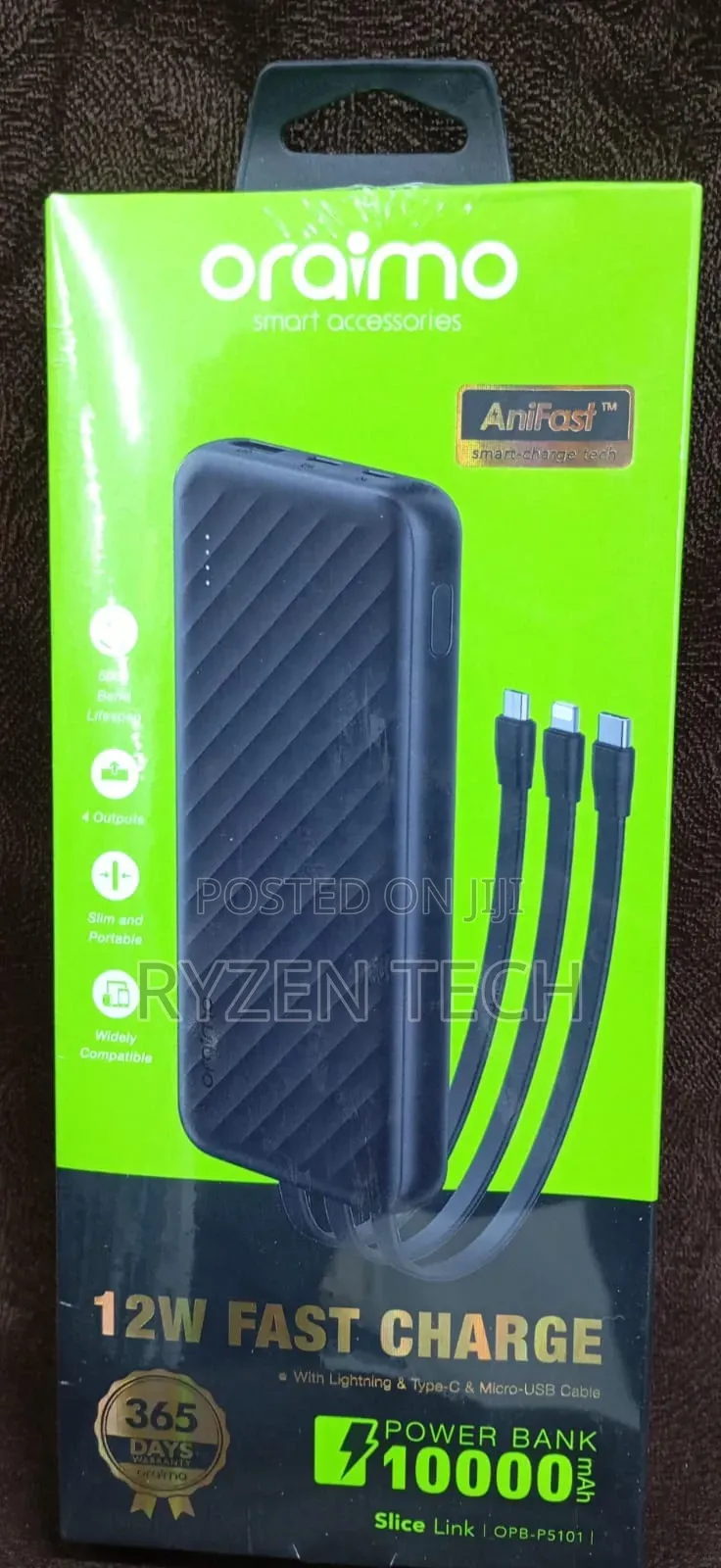 Oraimo 10000mah Power Bank/ 10000mah Oraimo Powerbank/ 10000