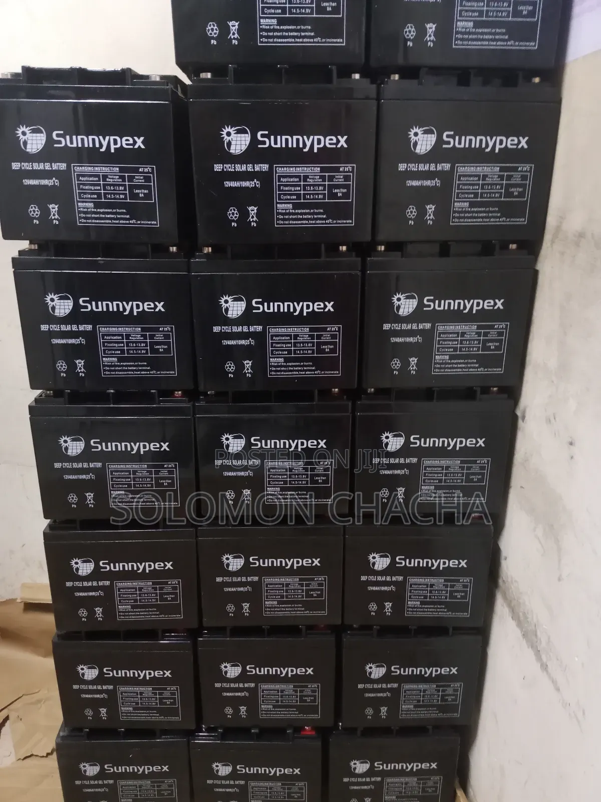 Sunnypex 40ah 12v Battery Available in Stock