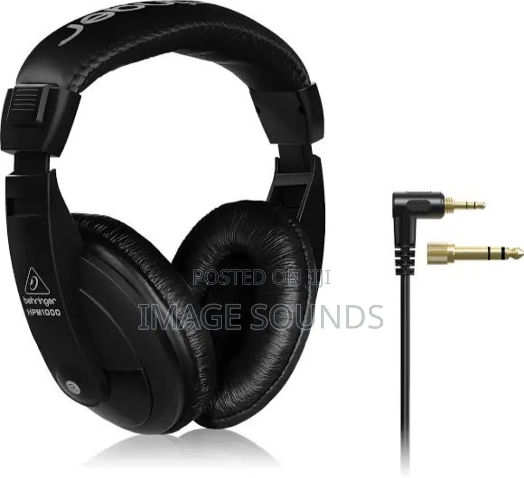 Behringer HPM-1000bk Wired Headphones (Black Color)
