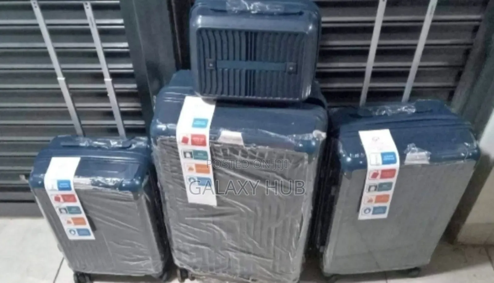 Luxurious 4 in 1 Travel Rubber Suitcase Bags