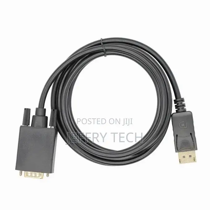 Share This Product Displayport (DP) (M) to VGA (M) Cable 1