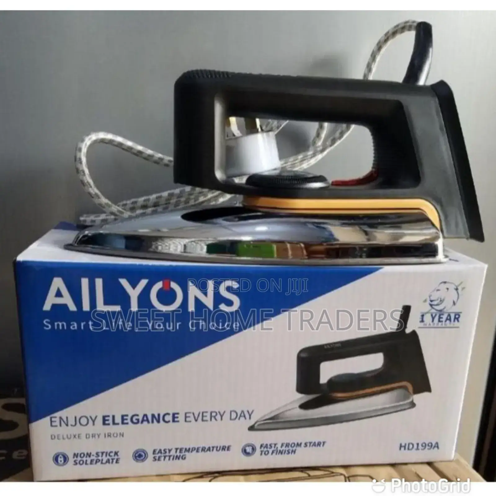 Ailyons 199A Dry Iron Box