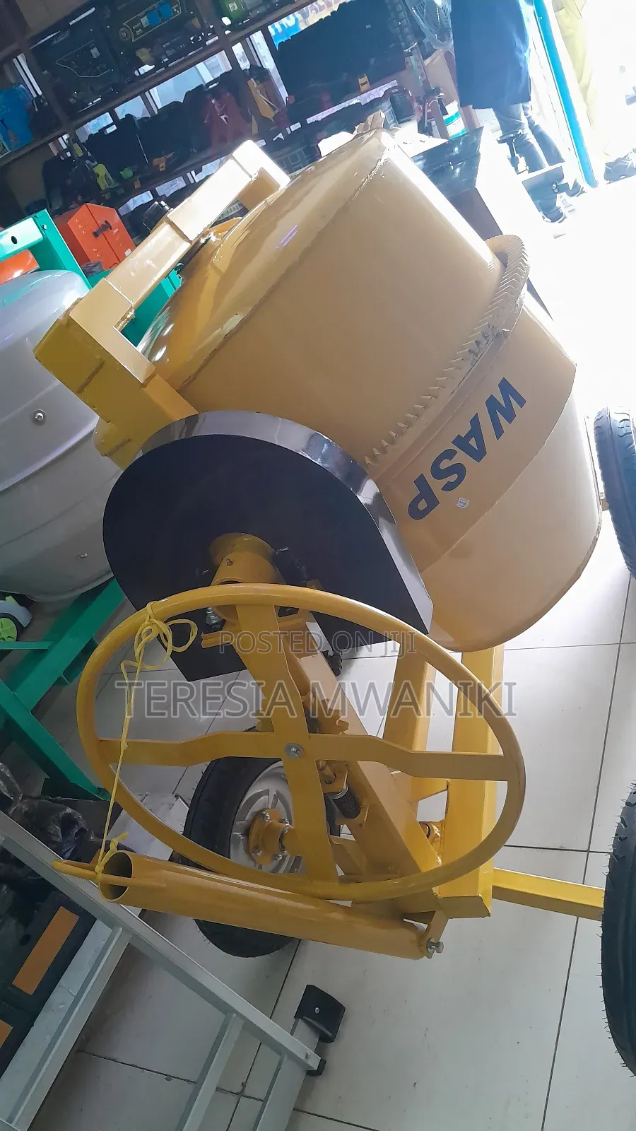 Wasp Heavy Duty Concrete Mixer