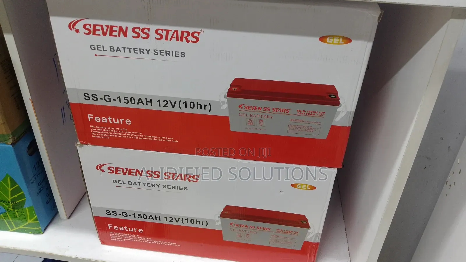 150ah 12v Seven SS Stars Battery<>Gel Battery