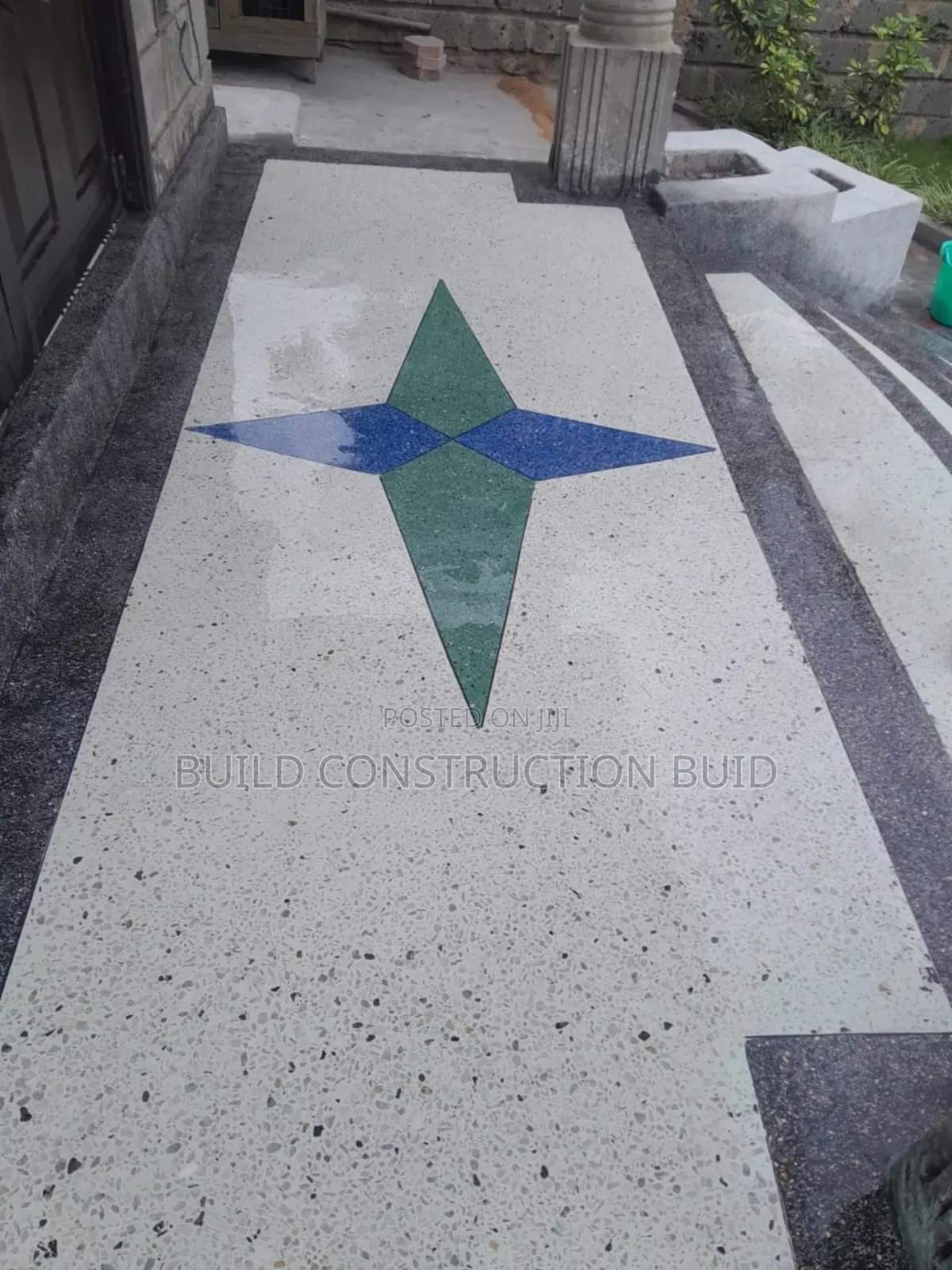 Good Design Terrazzo Floor Finish Services in Kenya.