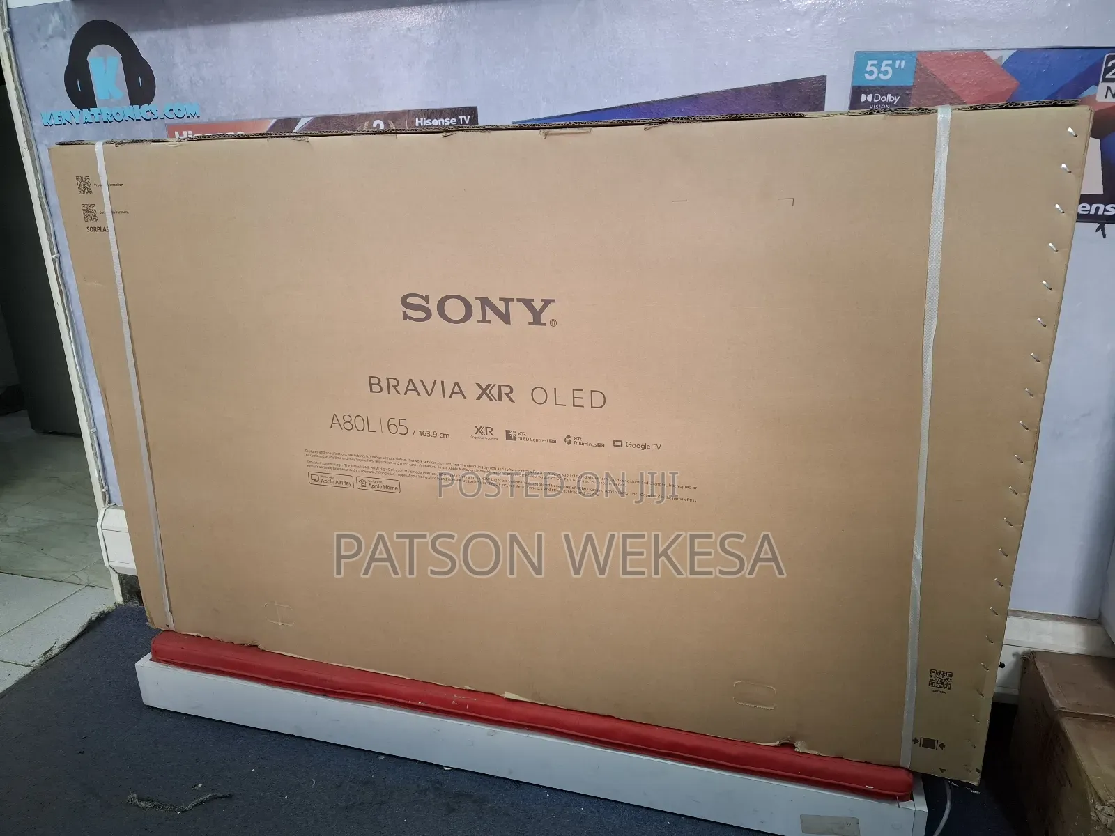 Sony OLED 65 Inch XR 65A80L UHD Smart Tv