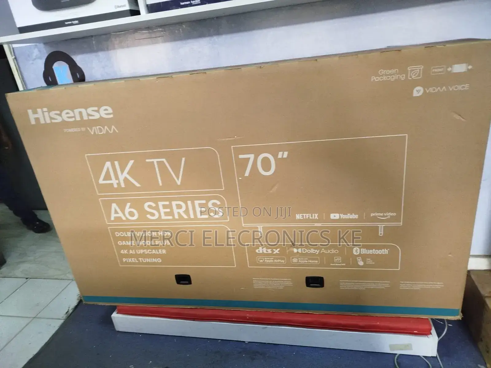 Hisense 70 Inch 70A6 Smart UHD Tv