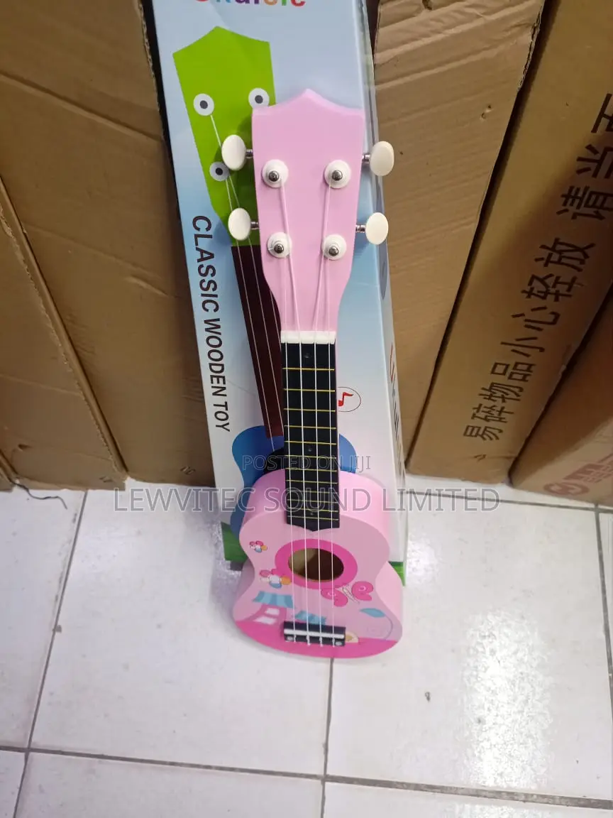 Classic Pink Guitar