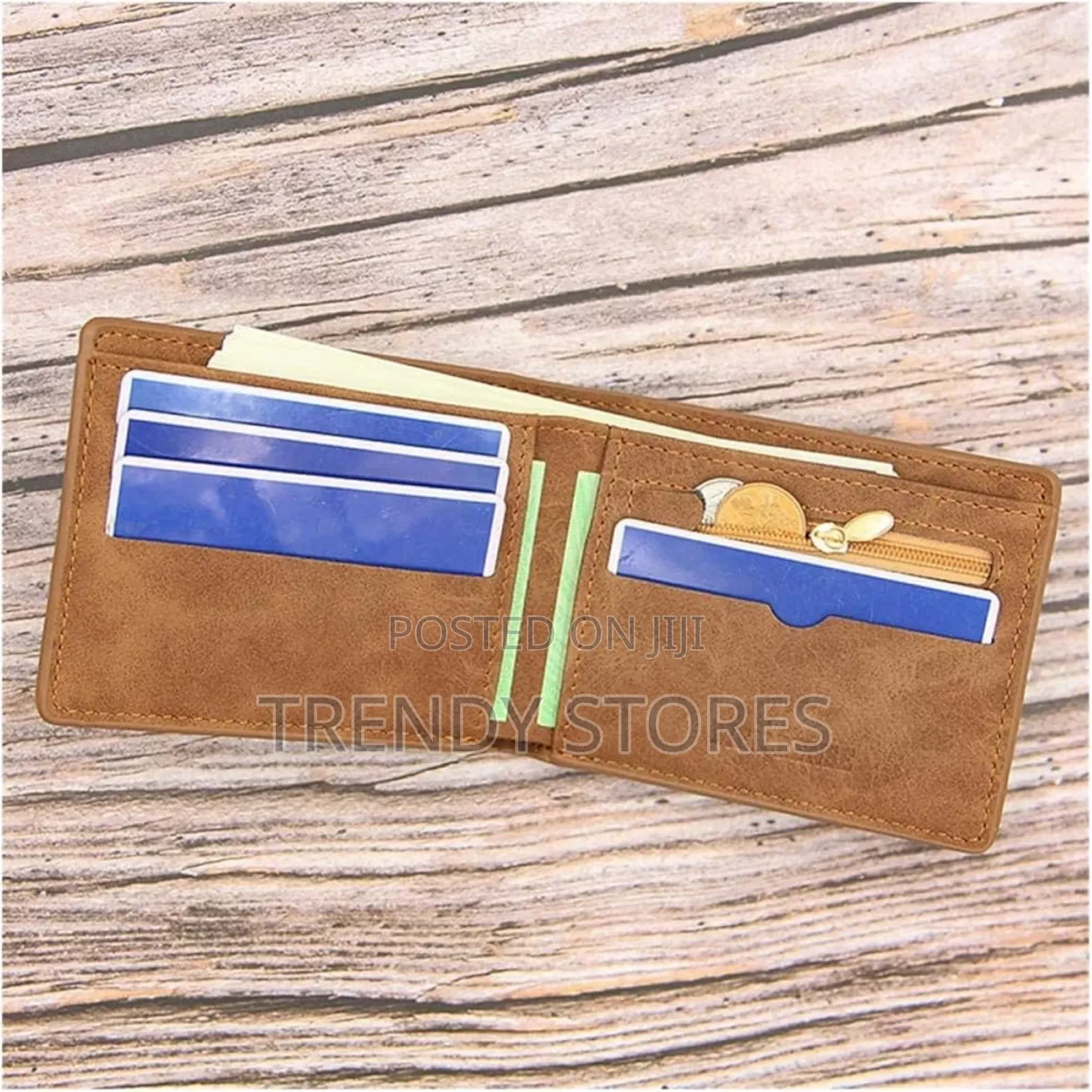 Brown Men's Slim Fashion Wallet