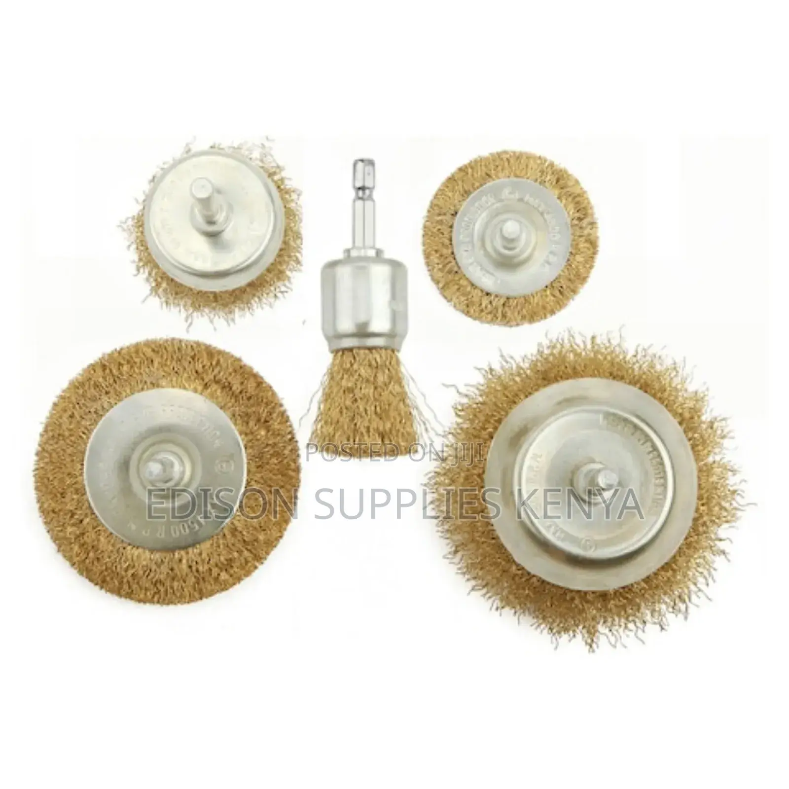 Wire Brush Set 5 PCS Tolsen Wire Drill Brushes Set
