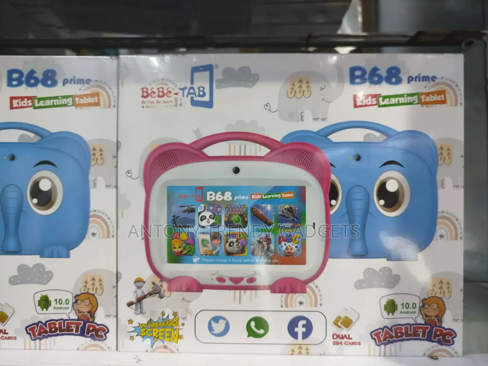 Kid's Tablet Bebe B68prime for E-Learning