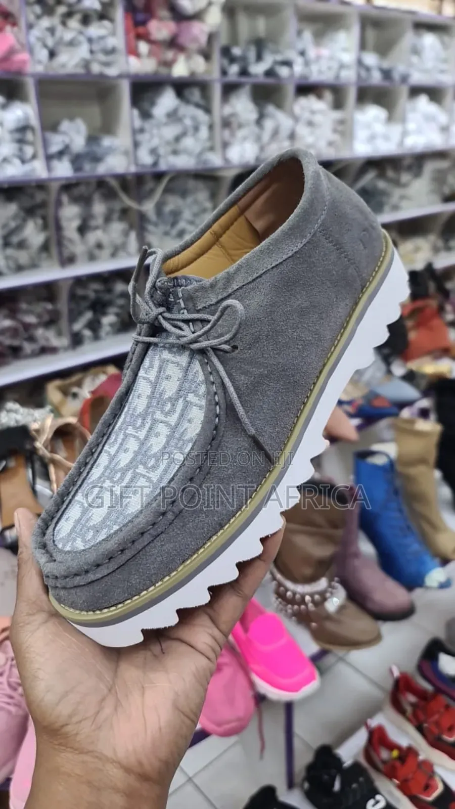 Leather Dior Smart Casual Shoes for Men