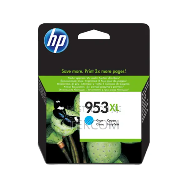 Hp 953xl High Yield Cyan Original Ink Cartridge