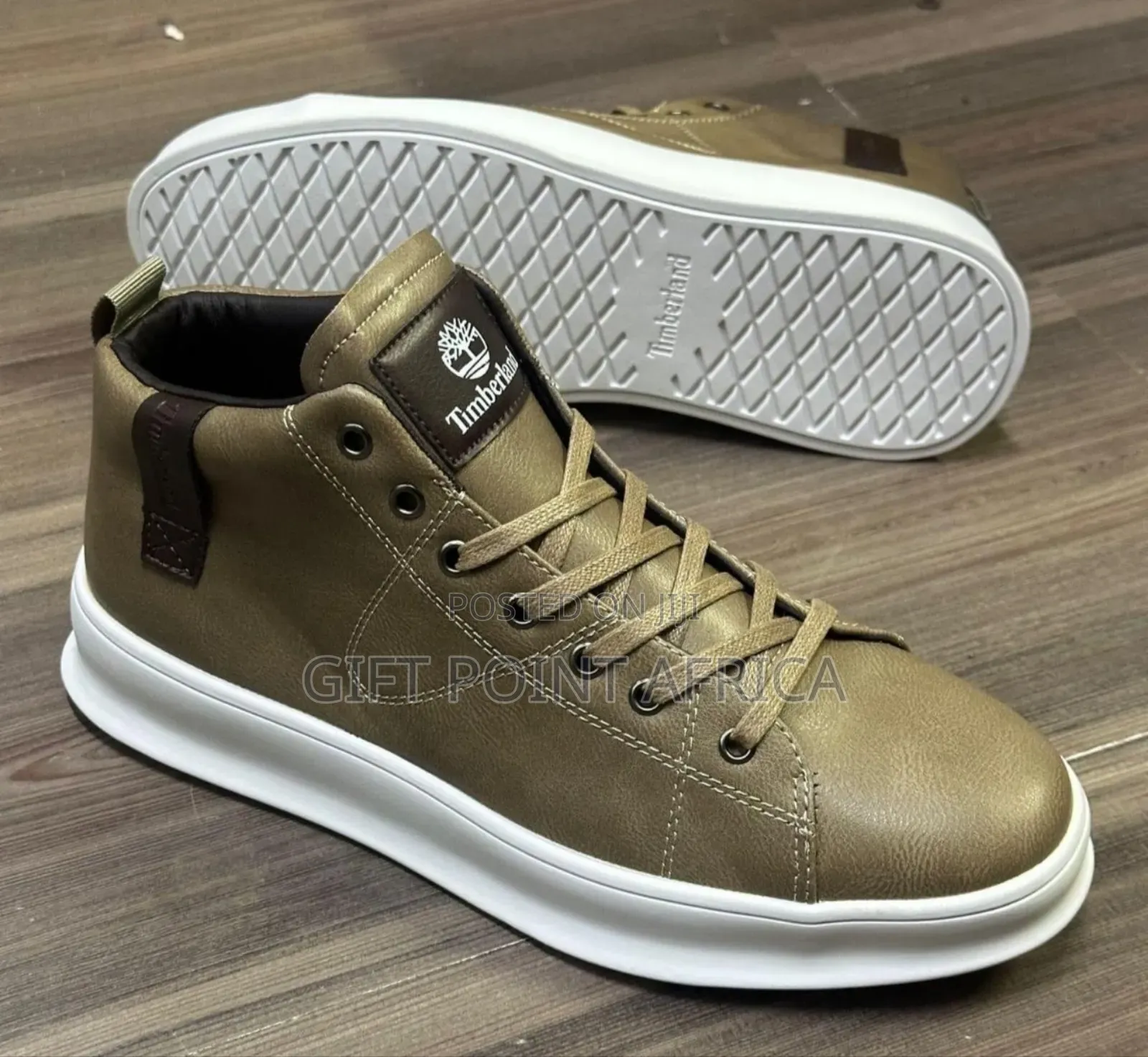 Leather Timberland Smart Casual High Cut for Men