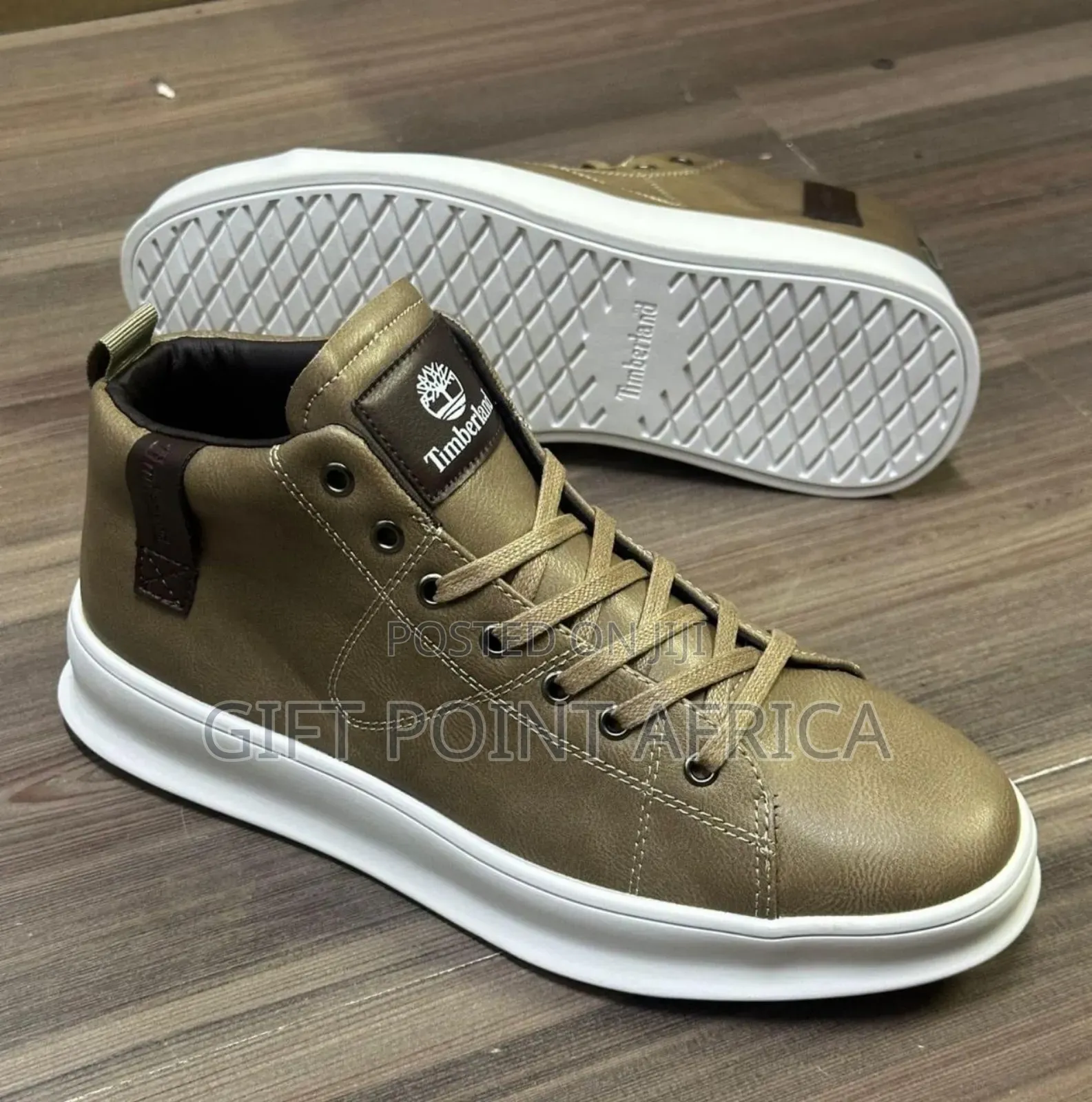 Leather Timberland Smart Casual High Cut for Men