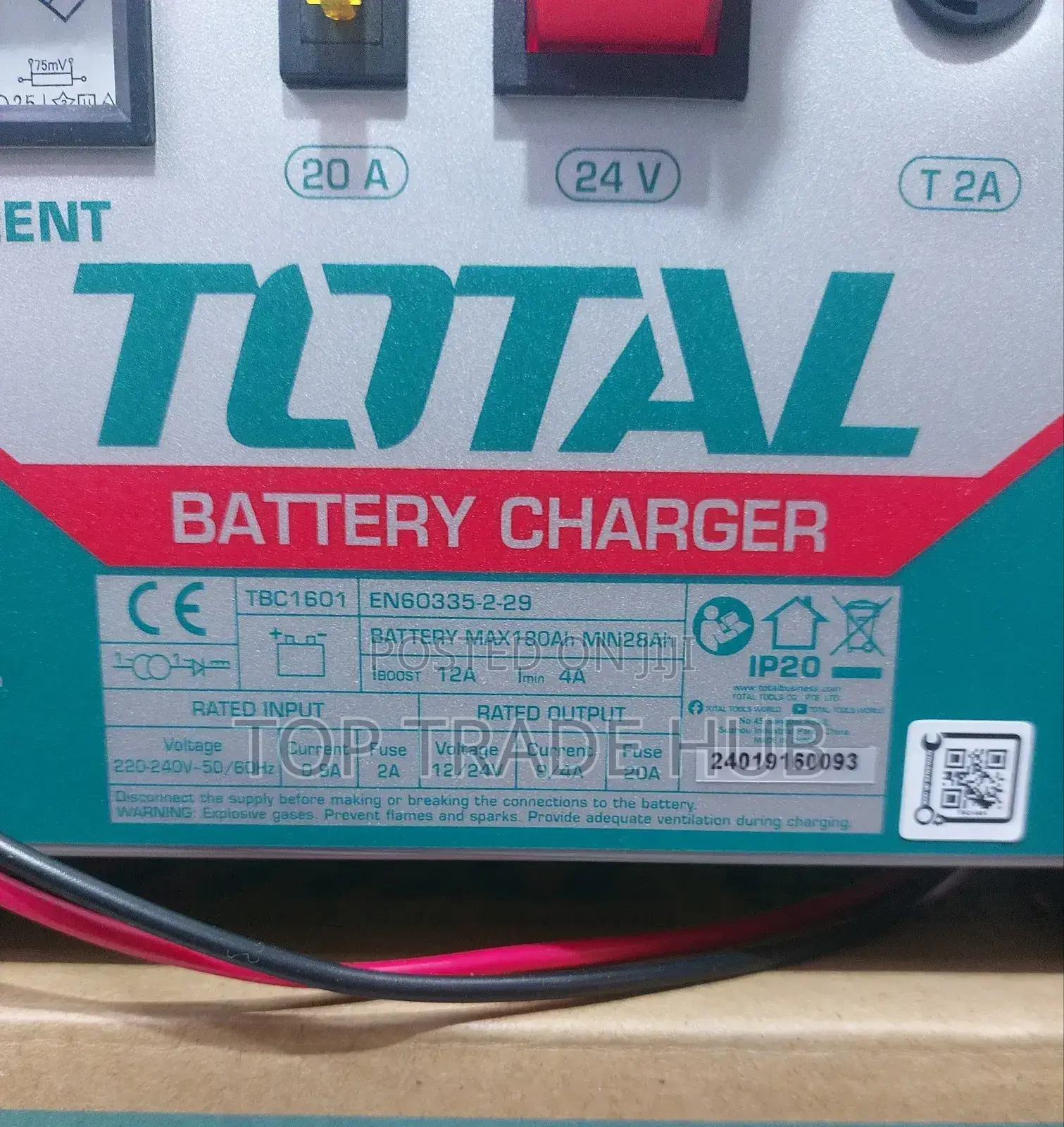 Total TBC1601 Battery Charger 12/24v 9/4a