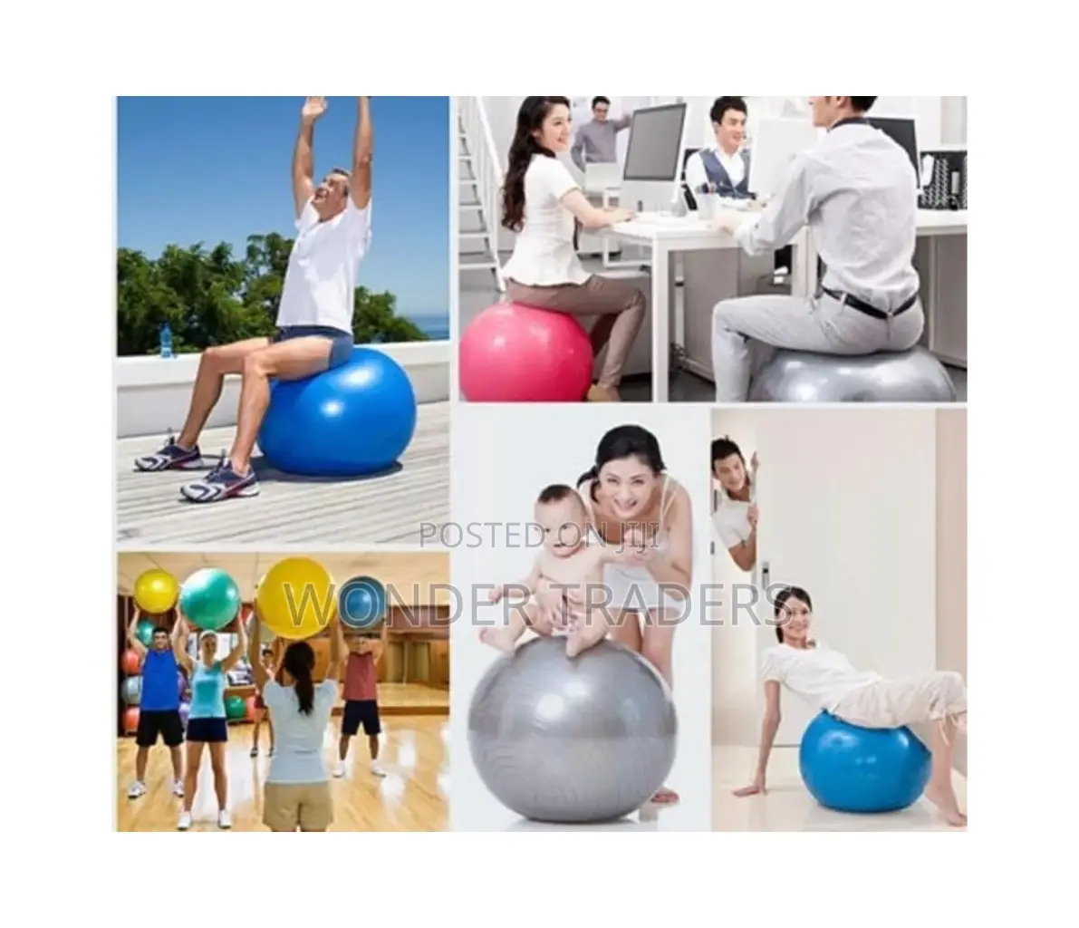 Anti Burst Fitness/Yoga/Swiss/Gym Ball