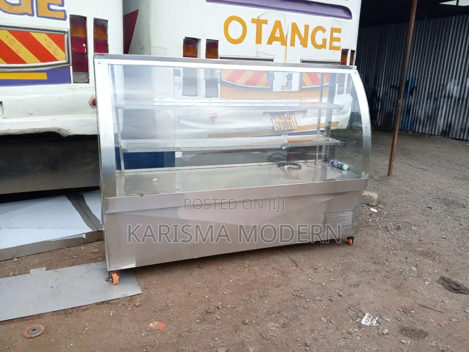Most Standard Stainless Steel Two Shelves Cake Display