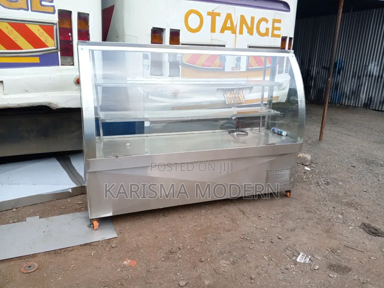 Most Standard Stainless Steel Two Shelves Cake Display
