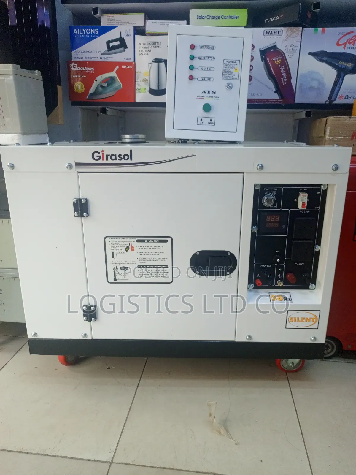 Girasol 15kva Silent Diesel Generator With ATS Single Phase