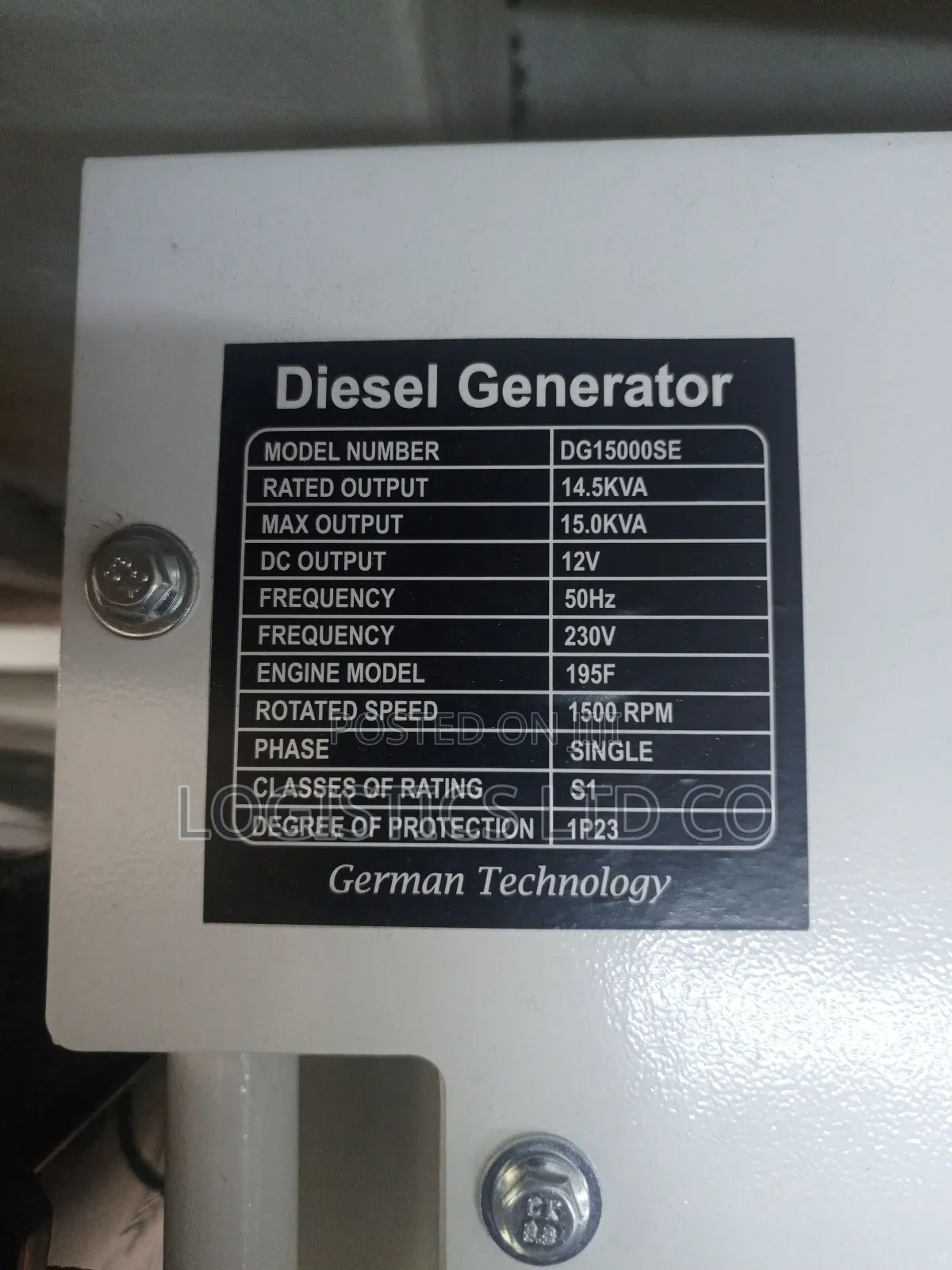 Girasol 15kva Silent Diesel Generator With ATS Single Phase