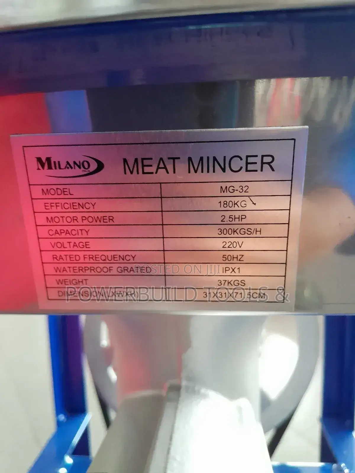 Milano Commercial Meat Mincer