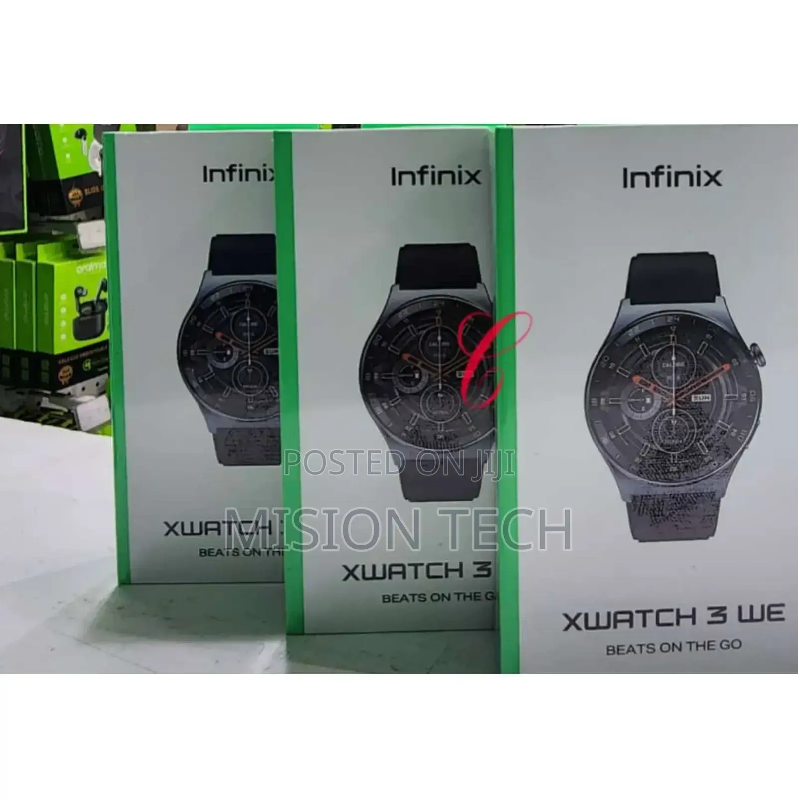 Infinix Xwatch 3 XW3E *AMOLED* Screen Smart Watch