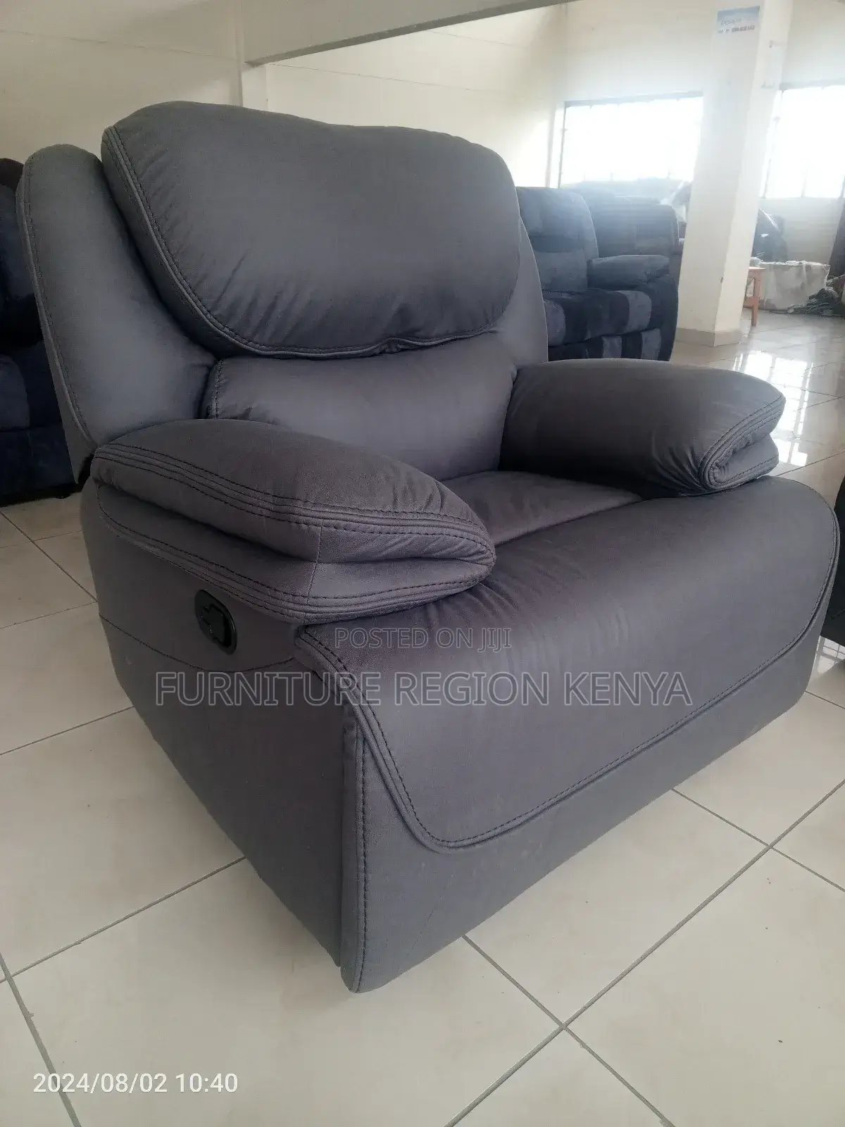 One Seater King Size Recliner Sofa