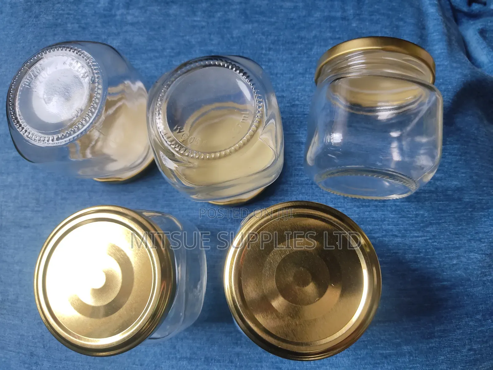 A Set of 20 Glass Jars With Airtight Metal Lids- 207ml
