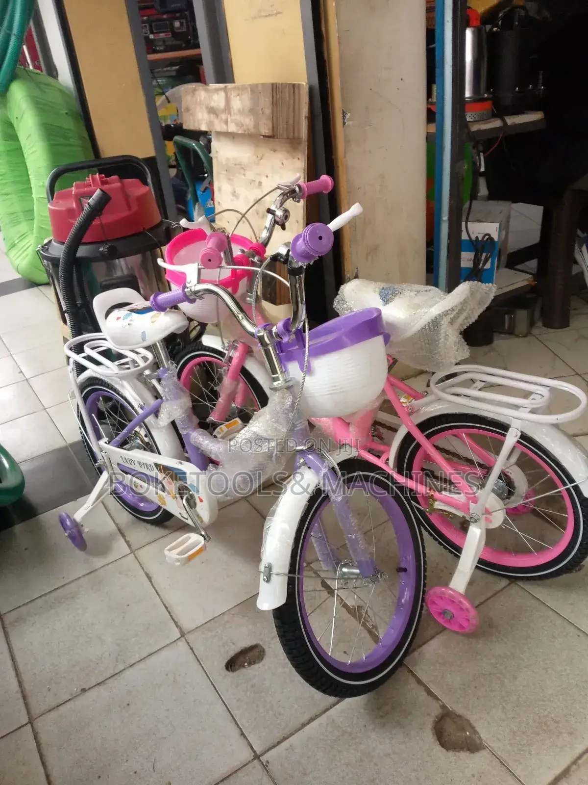 Pink Ladybird Size16 Bicycle