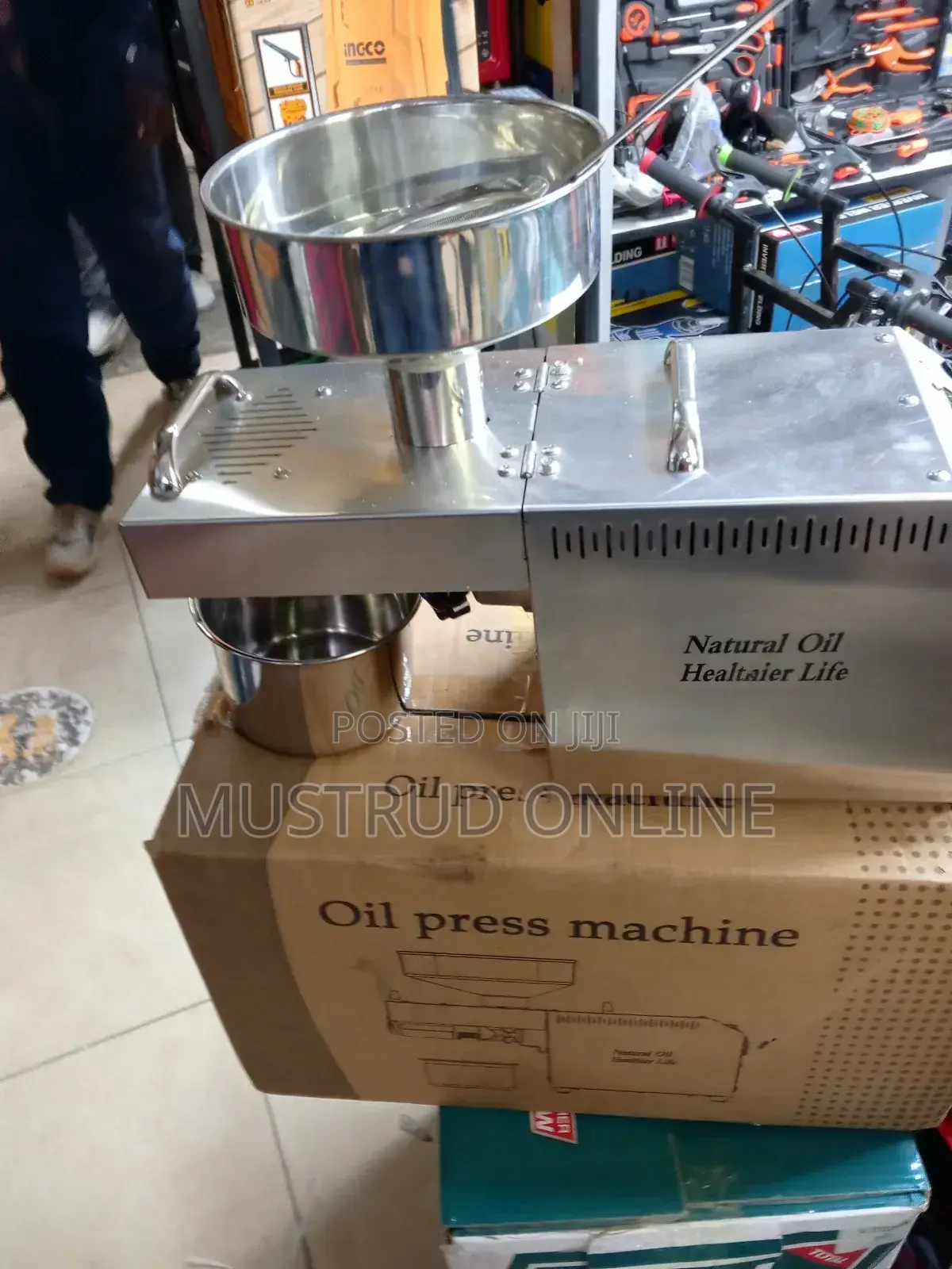 750 W Oil Making Machine