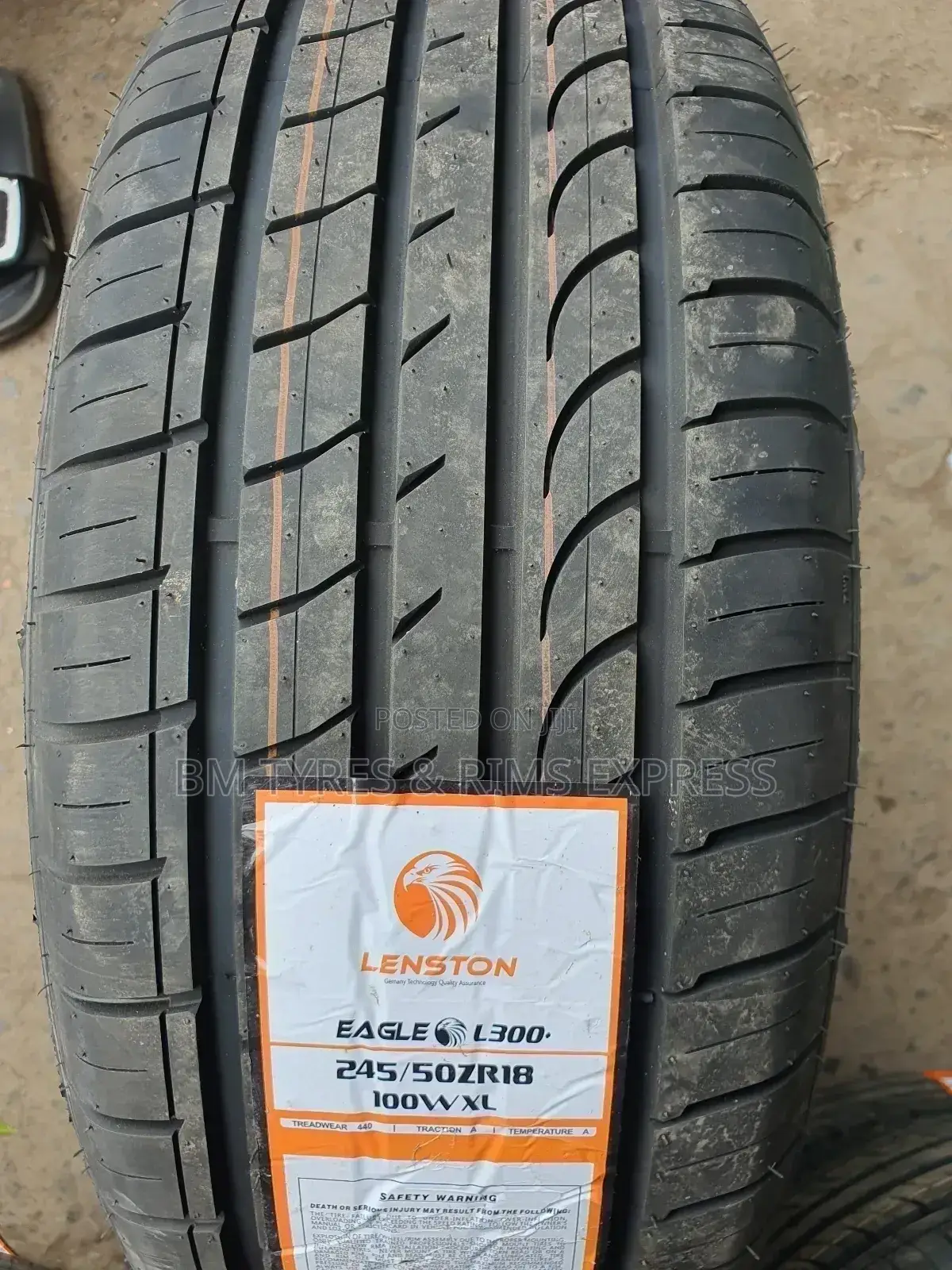 245 /50 R18 Lenstone Tyres.