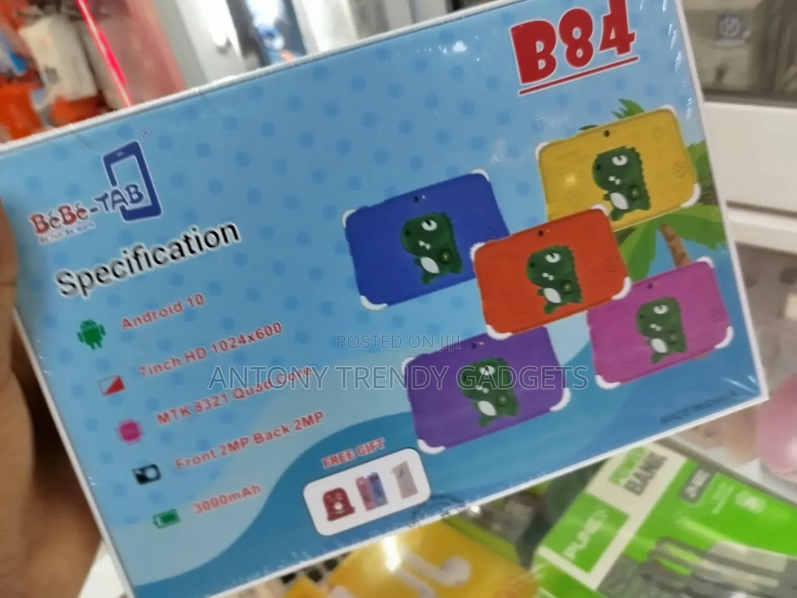B84 Bebetab Kids Tablet With Game Apps|Wifi Connection