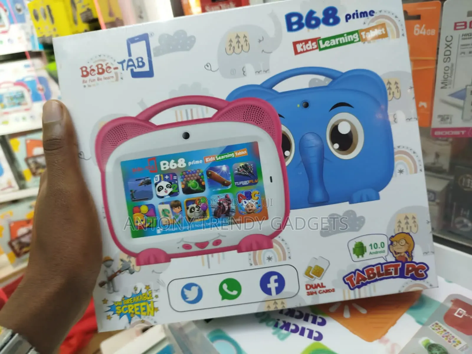 Bebetab Kids Tablet For E-learning Gaming With Simcard