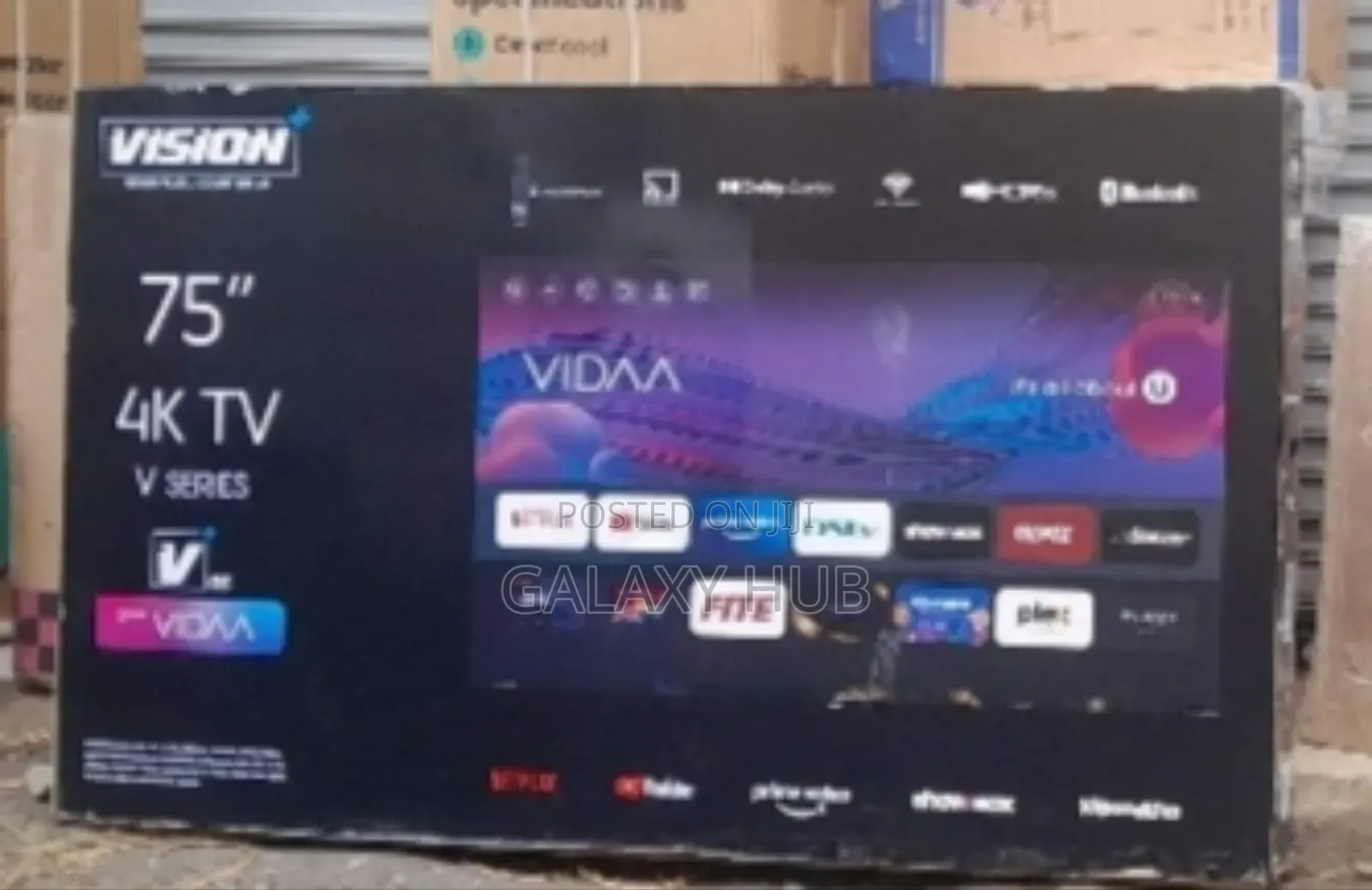 Vp8875kv- Vision Plus 75 Inch Uhd Smart Tv