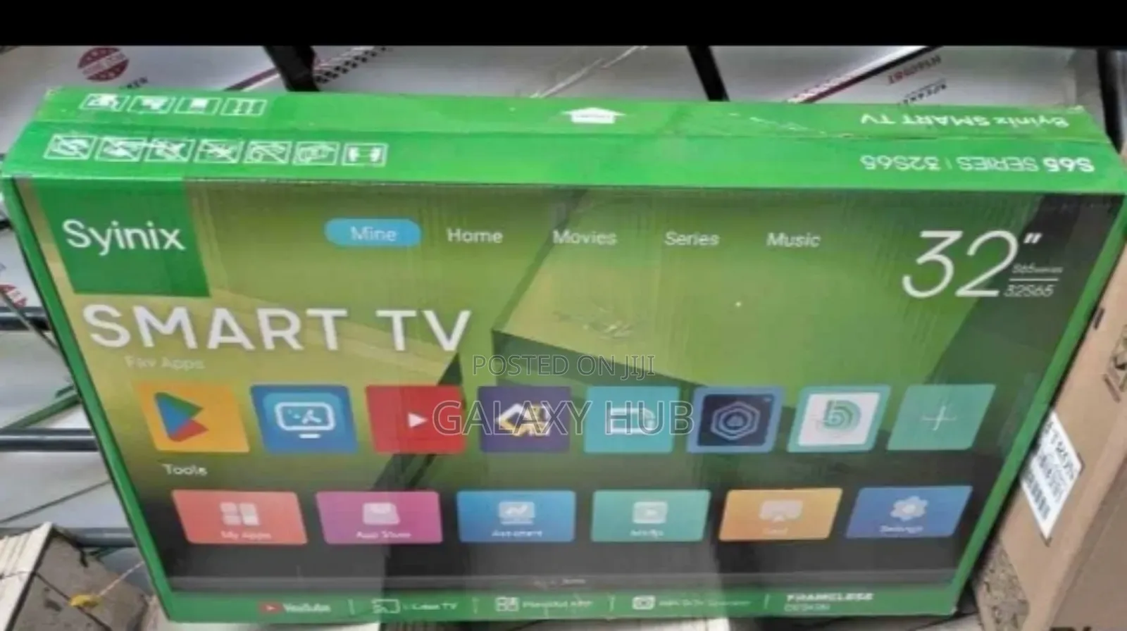 Syinix 32 Inch Smart Android Tv 32s65 Frameless Youtube