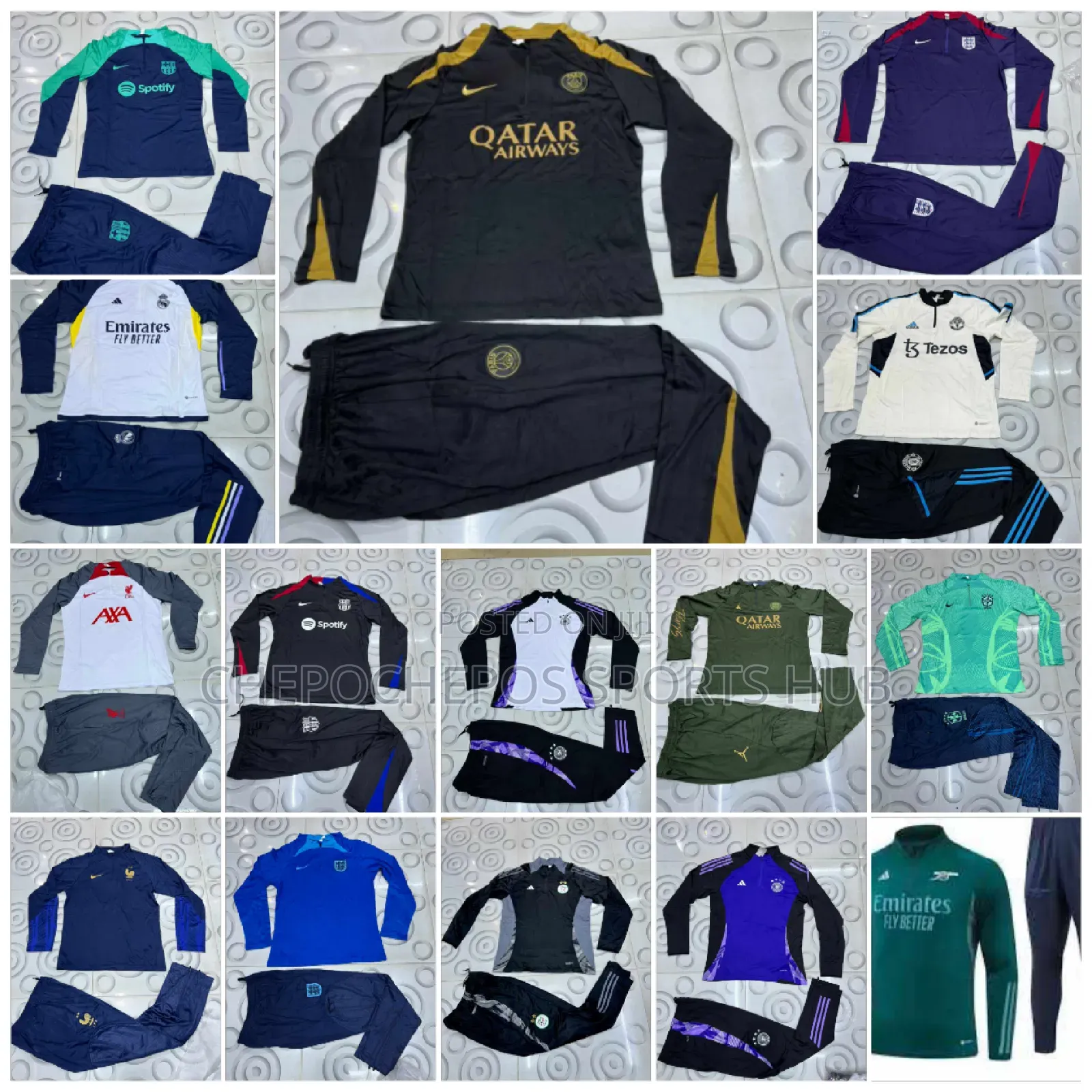 Quality International Teams Tracksuits