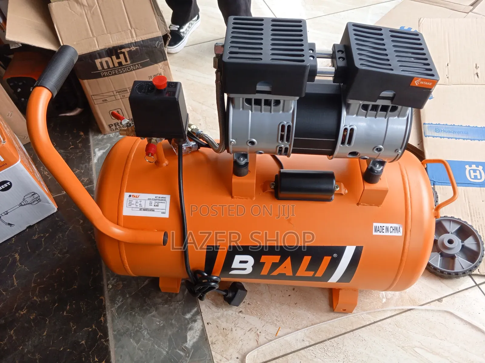 Silent 50L Compressor (Oil Free)