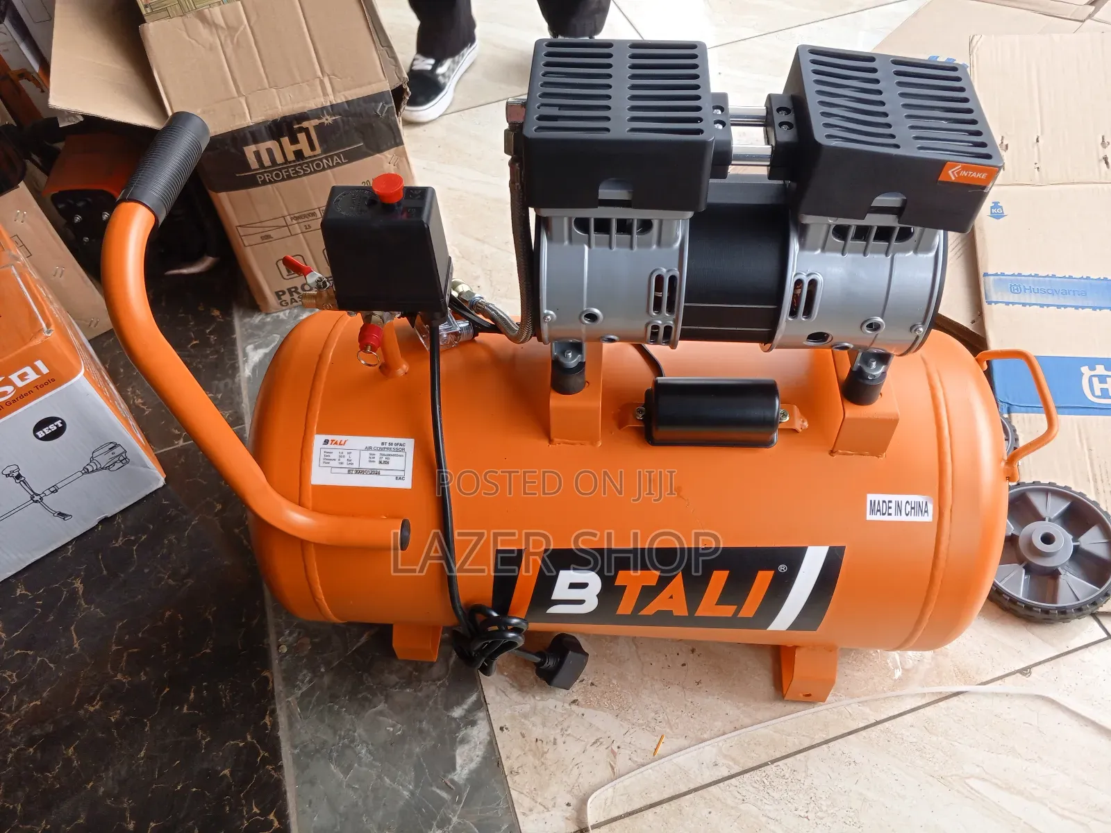Silent 50L Compressor (Oil Free)