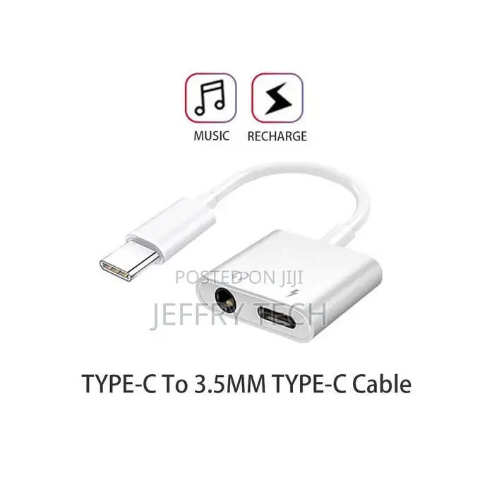 USB C Headphone and Charger Adapter for Samsung Galaxy S21 F