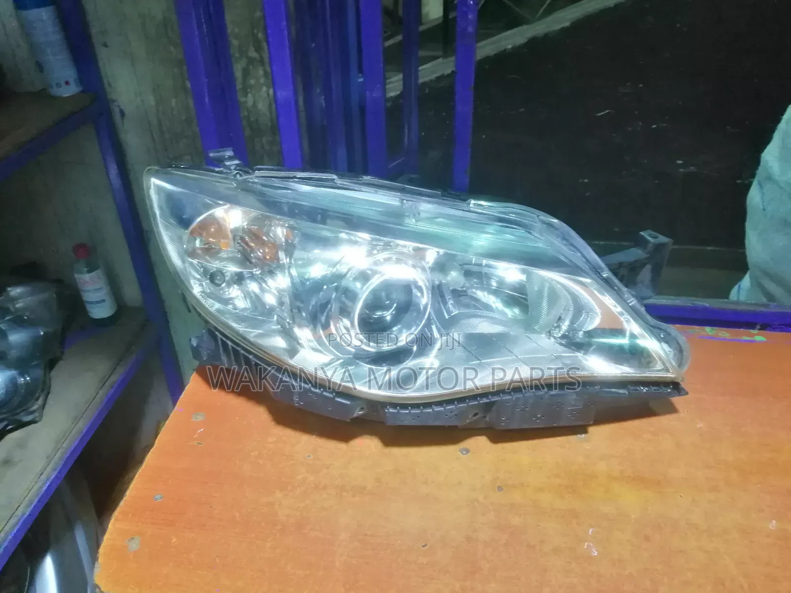 Subaru Impreza Gh2/N14 Non Zenon Headlamp, Clear Reflector