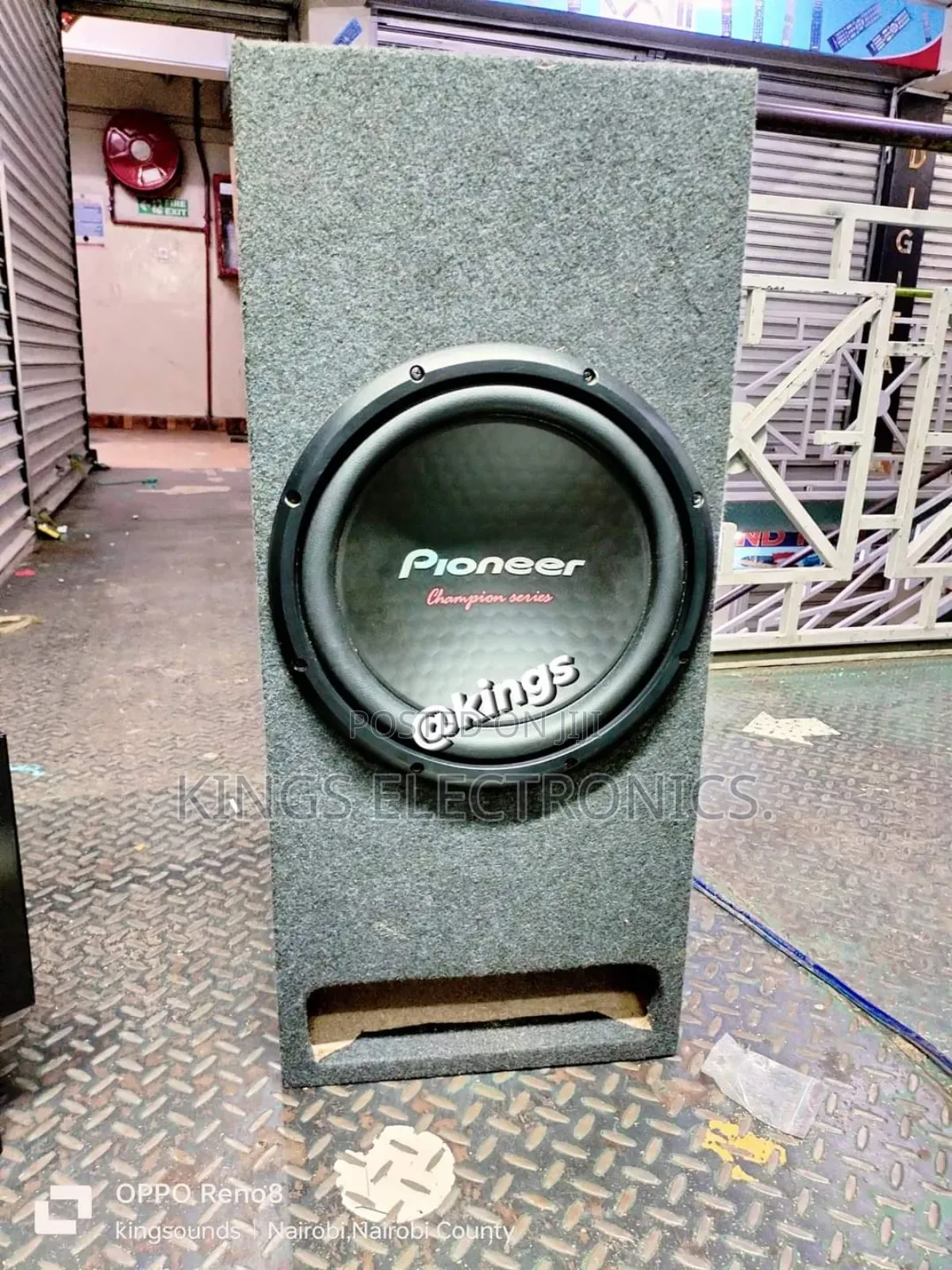 Pioneer 1600watts Dual Coiled Speaker