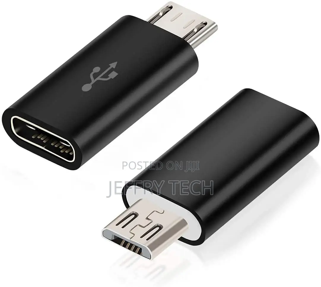 USB 3.1 Type C Female to Micro USB Type B 2.0 Male Data Sync