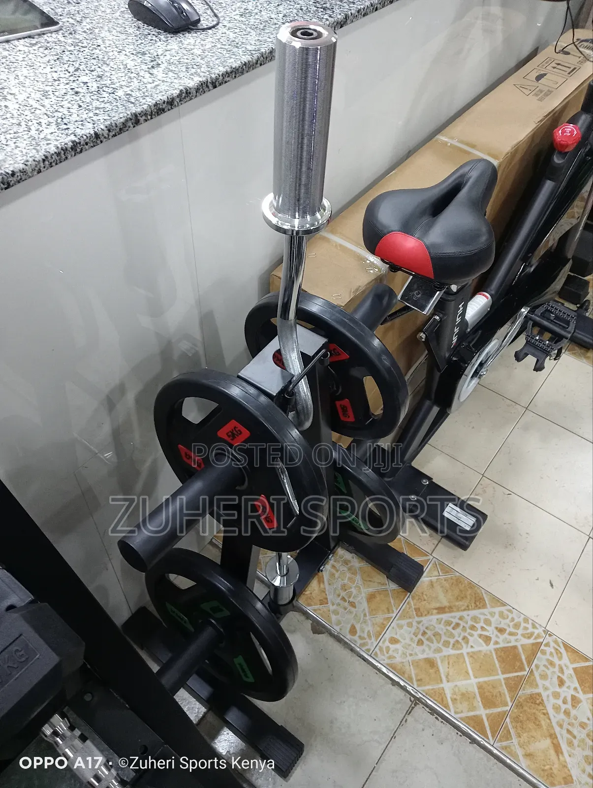 Plate Rack Weight Rack for Olympic Plates and Barbell