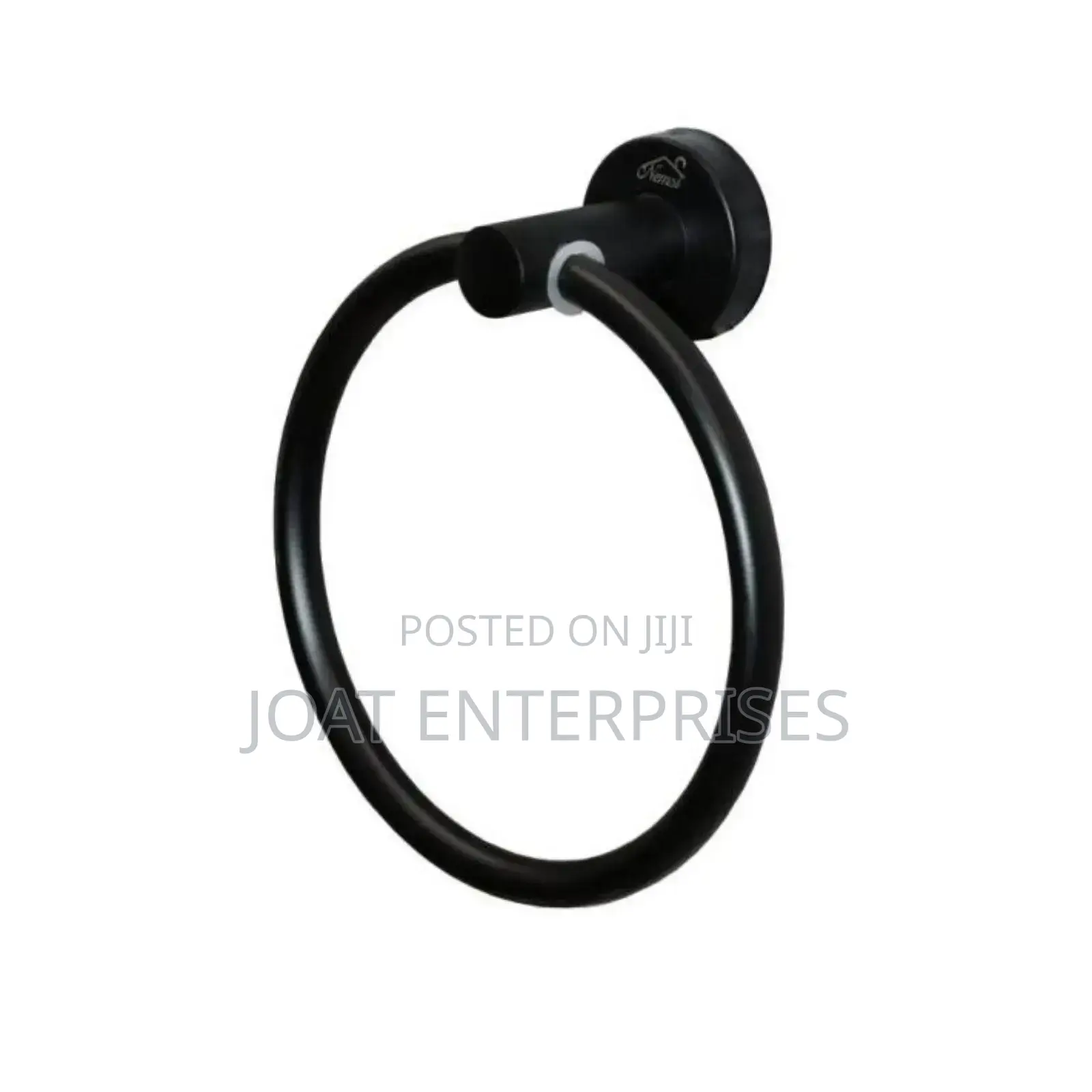Black Towel Ring