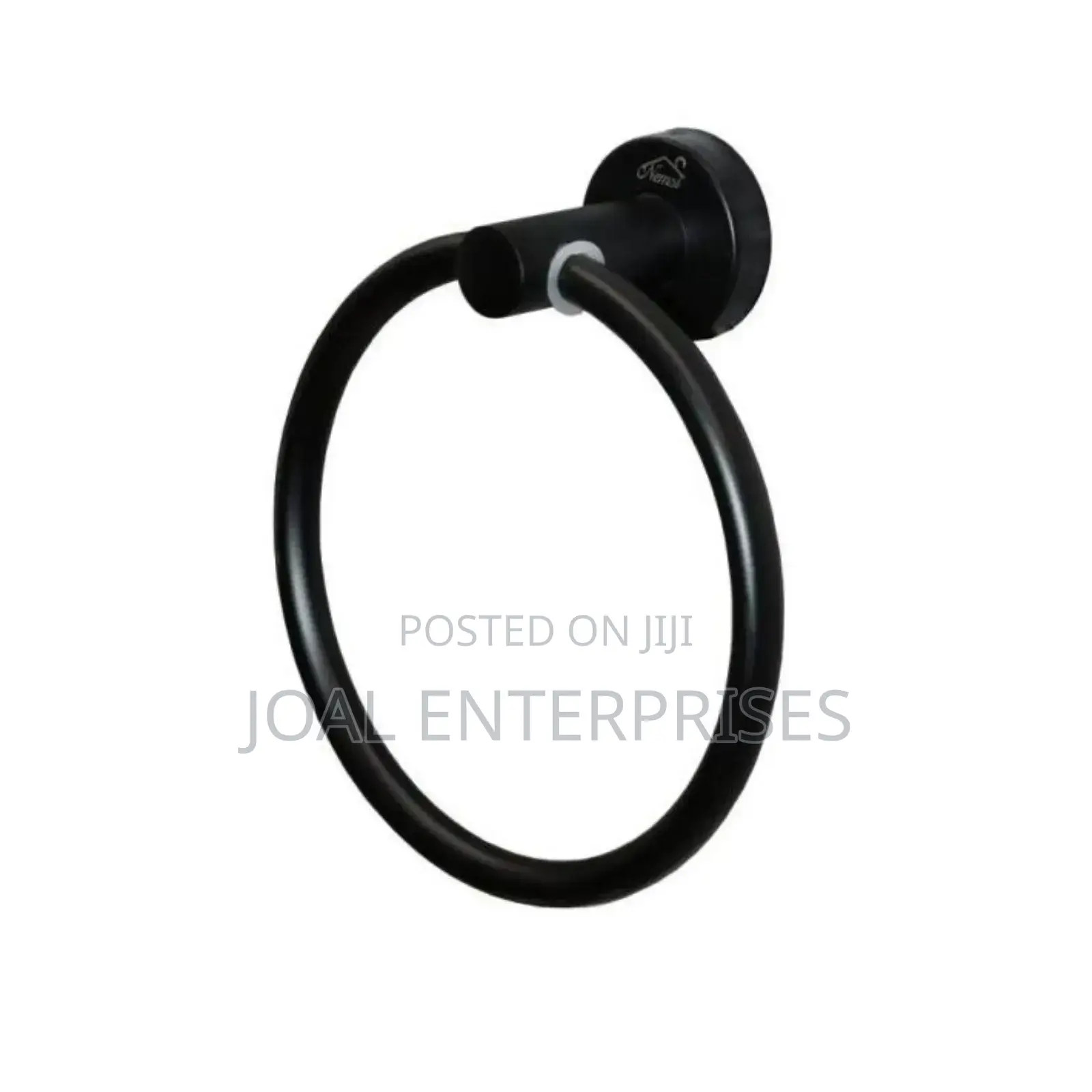 Black Towel Ring